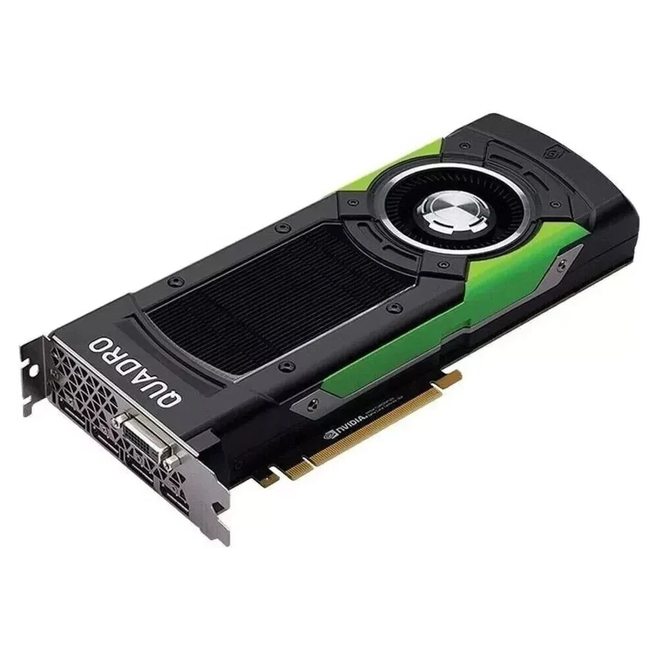 NVIDIA Quadro P6000 24GB GDDR5X VCQP6000-PB GPU Dell OEM 3840 CUDA PCIe 3.0 x16 - image 1 of 4
