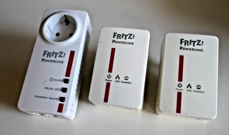 AVM Fritz Powerline 546e Set 3 teilig - Bild 1 von 2