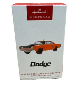 Hallmark 2025 Keepsake 1969 Dodge Super Bee Sixpack Christmas Ornament - Bild 1 von 2