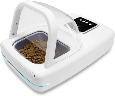 Automatic Microchip Cat Feeder, with RFID Collar Tag, Multi-Pet Anti-Theft Food - Image 1 of 4