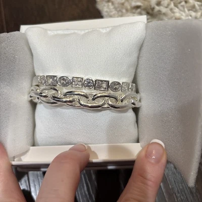 bomb Party 2025 The Gem Society, High-Voltage Silver Plating Bracelets Bangles - Image 1 of 4