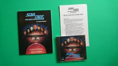 Star Trek STTNG A Final Unity PC DOS CD-ROM Game - Image 1 of 4