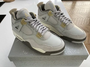 Size UK 11.5 - Nike Air Jordan 4 Retro SE Craft Photon Dust - Brand New US 12.5 - Picture 1 of 6