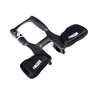 Controltech Triathlon Aero Cockpit 31.8mm Carbon Bicycle Arm Rest TT Handlebar - Picture 1 of 4