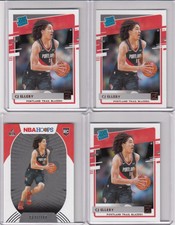 4 * CJ ELLEBY * 2020-21 DONRUSS RATED ROOKIE NBA HOOPS RC 
