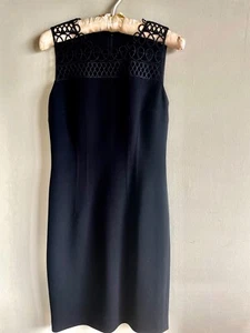 Atemberaubendes Elie Tahari Kingsley kleines schwarzes Kleid Größe 2 - Bild 1 von 5