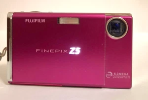 FUJIFILM FinePix Z5fd Raspberry Pink Compact Digital Camera From JAPAN Tested - Picture 1 of 5