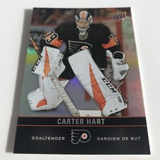 NHL Card, Carter Hart, Tim Hortons 2019-20, Flyers