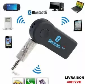 Bluetooth 3.0 Adapter Jack Receiver + EDR + 3.5mm Audio + Microphone - Picture 1 of 4