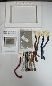 Country Cottage Needleworks “Little League” Cross Stitch Kit With FTF Frame - Picture 1 of 6