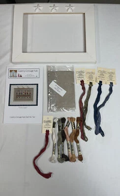 Country Cottage Needleworks “Little League” Cross Stitch Kit With FTF Frame - Image 1 of 4