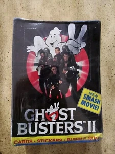 1989 Ghostbusters II Movie Trading Card Wax Box 36 Packs Topps Factory Sealed - Picture 1 of 5