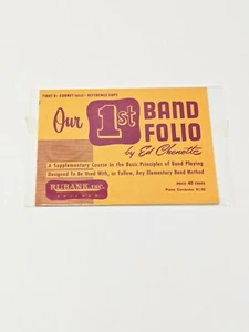 1938 „Unser erstes Bandfolio“ von Ed Chenette Band Notenbuch 1. B Kronett - Bild 1 von 2