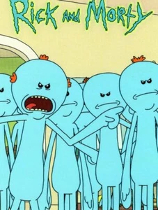 2018 SDCC WONDERCON EXCLUSIVE CRYPTOZOIC  RICK & MORTY SEASON 1 PROMO CARD  P3   - Picture 1 of 1