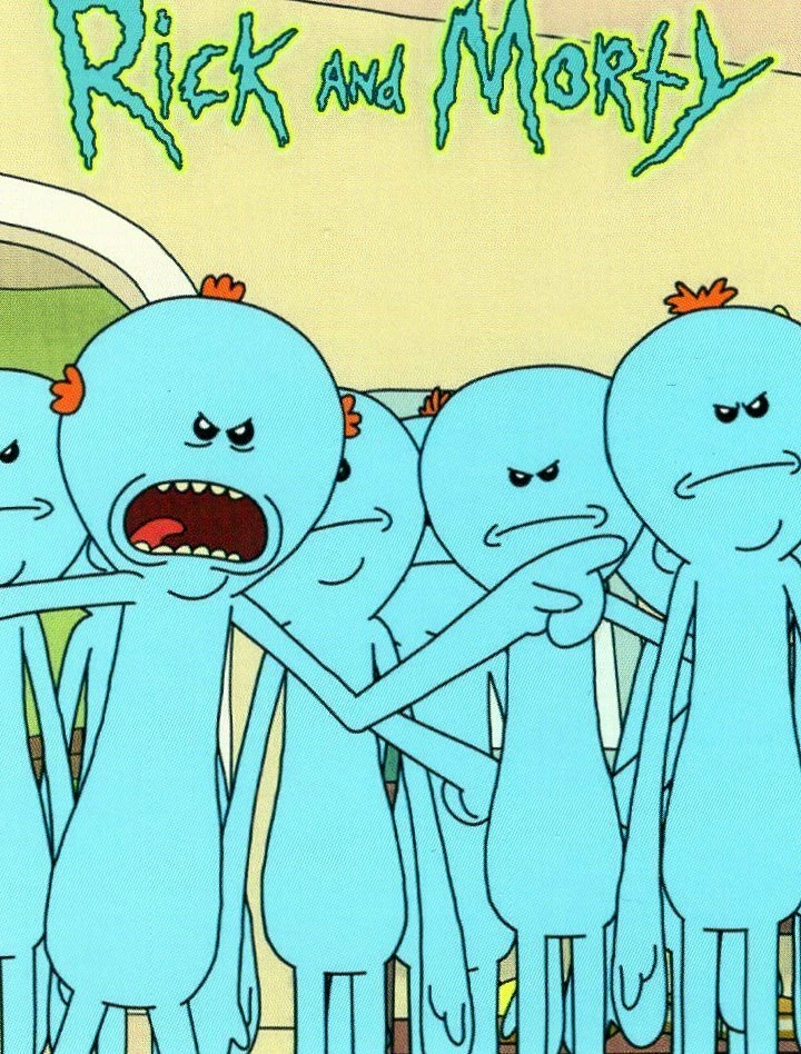 2018 SDCC WONDERCON EXCLUSIVE CRYPTOZOIC  RICK & MORTY SEASON 1 PROMO CARD  P3   - Image 1 of 1