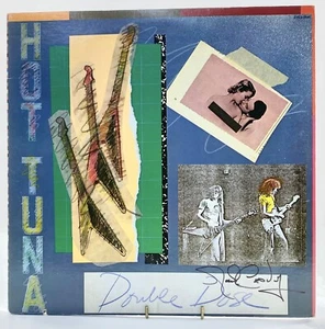 HOT TUNA DOUBLE DOSE 1978 2LP EXC Vinyl Record SIGNED JACK CASADY Rock Blues - Picture 1 of 24