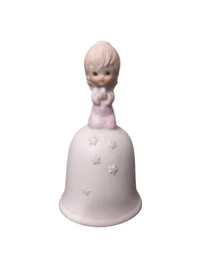 Campana de ángel niño rezando The Christopher Collection 1982 de colección 4" Lefton #03428 - Imagen 1 de 5