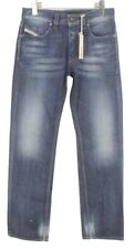 Diesel Larkee Regular-Straight 0813T Hommes Jeans W28/L32 Bouton Whiskers Bleu