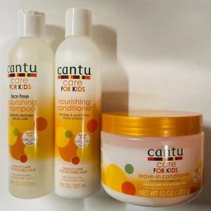 Champú, acondicionador + acondicionador con manteca de karité CANTU Care for Kids 283 g - Imagen 1 de 7