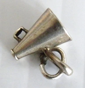 Sterling Megaphon Charm 3D - Bild 1 von 3