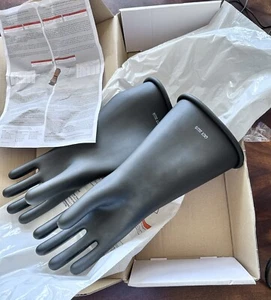 Mangold, Ansell, Salisbury Rubber Electrical Insulating Gloves Type I Class 2 - Picture 1 of 6