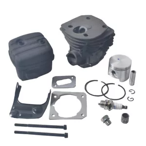Kit marmitta pistone cilindro Nikasil per seghetto Jonsered CS2150 CS2152 45MM Big Bore - Foto 1 di 4