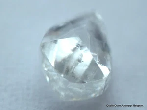 D VS1, FULL WHITE DIAMOND OUT FROM A DIAMOND MINE. NATURAL DIAMOND - A GEMSTONE - Picture 1 of 8