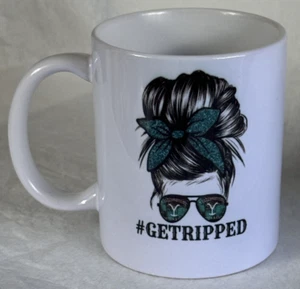 Taza de café impresa personalizada de 11 oz #Get Ripped Yellowstone - Imagen 1 de 2