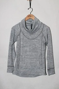 KUHL Women's Lea Pullover Sweater Light Ash Gray Cowl Neck size XS - Picture 1 of 7