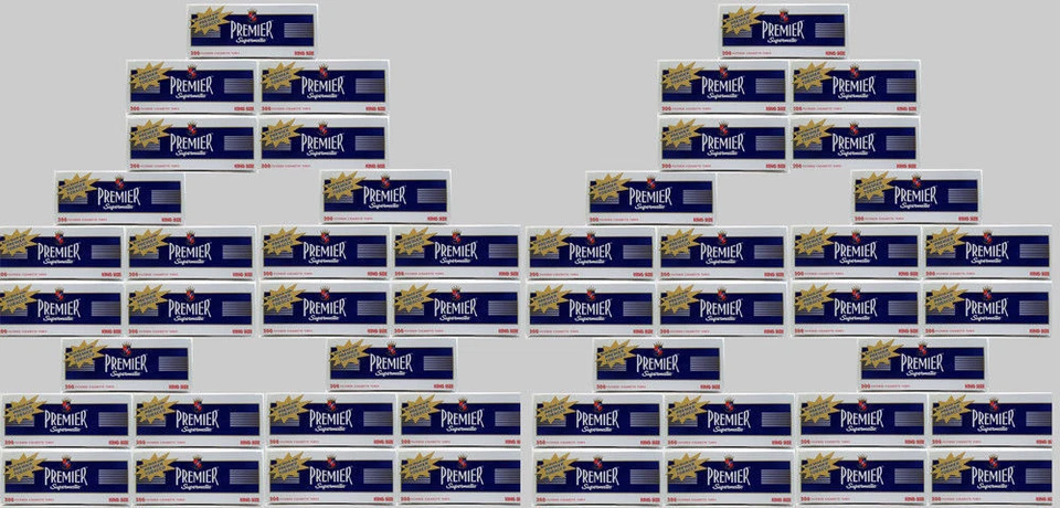 Premier Supermatic King Size Full Flavor Cigarette Filter Tubes 50 Boxes 3101-50 - Image 1 of 1
