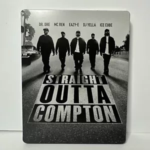 Straight Outta Compton (Blu-ray/DVD, 2015) Steelbook No Digital Code - Picture 1 of 9