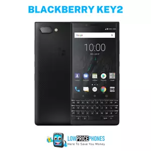 BlackBerry Key2 - 64GB - Black - Unlocked Smartphone - NEW & SEALED - Picture 1 of 7