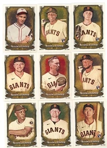 2024 TOPPS ALLEN AND GINTER GIANTS TEAM SET MAYS Jung Hoo Lee (11 Cards) - Picture 1 of 5