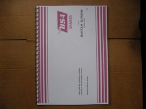 BSA BANTAM SUPREME D13, D14/4 PARTS BOOK  FOR 1968  MODELS - Picture 1 of 1