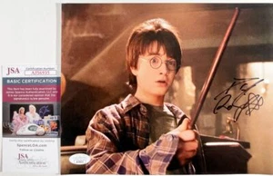 Daniel Radcliffe firmato Harry Potter 8x10 foto autografo JSA COA - Foto 1 di 1