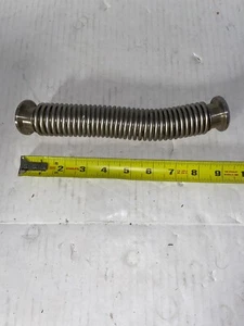 Edwards 10" Flexible Bellows Vacuum Hose with Clamps - Picture 1 of 2