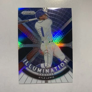 2021 Panini Prizm Illumination #IL-8 Kyle Lewis Seattle Mariners - Picture 1 of 2