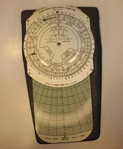 Vintage 1957 MK-6B Kane Dead Reckoning Computer Air Navigation Aid w/ Vinyl Case - Picture 1 of 11