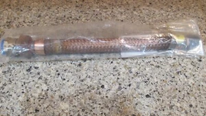 Semiflexible Alta Temperatura. Manguera trenzada de cobre aire y agua, 12" de largo, 1/2" ID  - Imagen 1 de 4