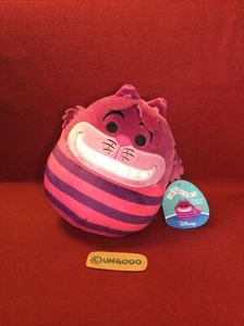 8” Disney CHESHIRE CAT Alice In Wonderland Smiling Kitty Squishmallows Plush Toy - Picture 1 of 5