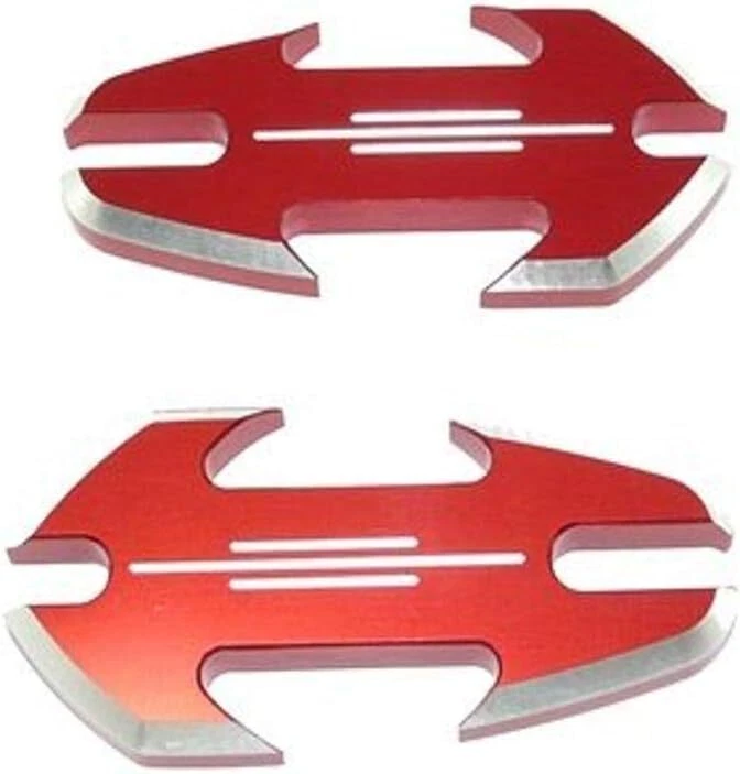 Блокировка красного зеркала Yamaha YZF R6S YZF R6 YZF R1 CNC алюминиевая заготовка НОВАЯ США - Изображение 1 из 1