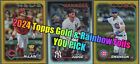 2024 Topps Series 1 - Gold and Silver Foil - You Pick - Complete your set