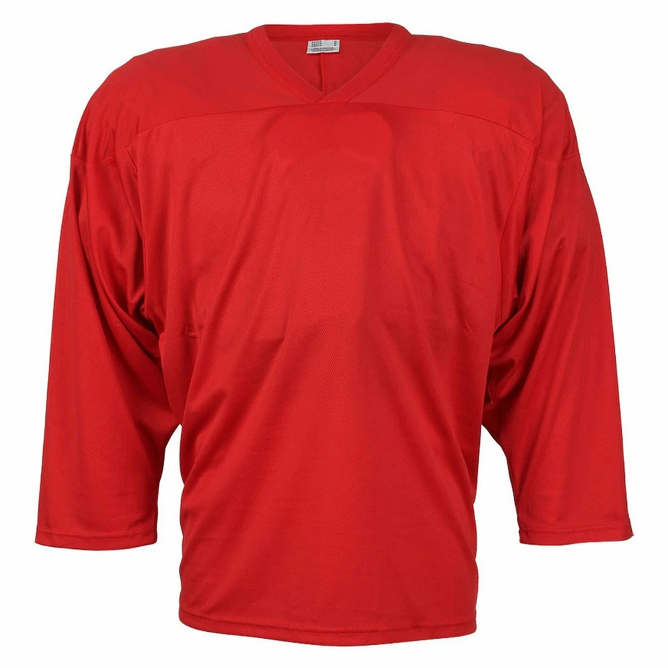 Camiseta deportiva de práctica de hockey Reebok CCM Senior-10200-roja Foto 1 de 1