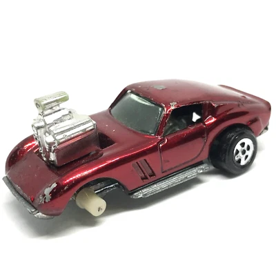 Johnny Lightning Topper Frantic Ferrari 1970 Rojo - Hecho en Estados Unidos Foto 1 de 4