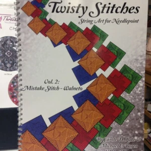 Needlepoint Stitch Books Twisty Stitches Vol. 2 Carol Lake Stitch Play Designs - Bild 1 von 3