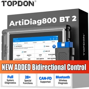 TOPDON AD800BT 2 Car Diagnostic Tool OBD2 Code Scanner ALL System Bluetooth TPMS - Picture 1 of 16