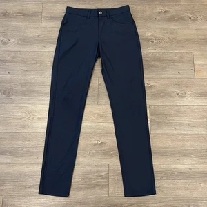 Vuori Meta Pants Men’s 28 Blue Slim Fit Stretch Performance Golf NWOT - Picture 1 of 14