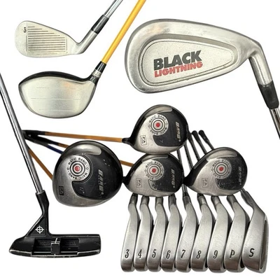 Juego de palos de golf Titleist Bang-O-Matic Black Lightning para hombre diestro gráfico flexible regular/acero Foto 1 de 4