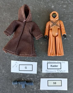 DE COLECCIÓN STAR WARS - JAWA - PRIMEROS 12 - KADER - CAPUCHA GRANDE PUNTO MARRÓN - COMO NUEVO - Imagen 1 de 13