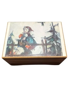 SCHÖNE Vintage REUGE Spieluhr Edelweiß/Laras Motiv ~ spielt WUNDERSCHÖN (4x3) - Bild 1 von 3